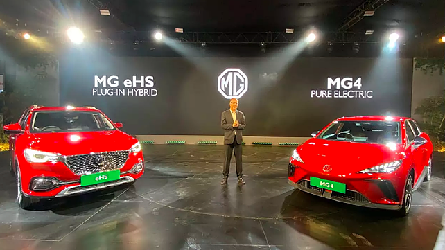 MG Motor showcase at Auto Expo 2023