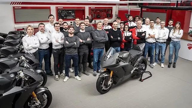 Ducati Left Side View Ducati Left Side View