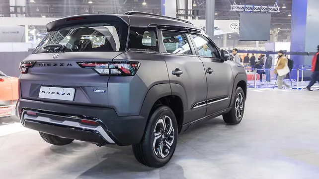 Maruti Suzuki Brezza Right Rear Three Quarter Maruti Suzuki Brezza Right Rear Three Quarter