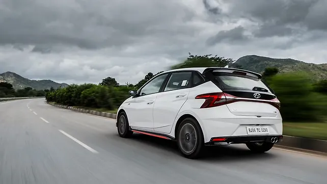 Hyundai i20 N Line Left Rear Three Quarter Hyundai i20 N Line