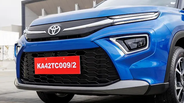 Toyota Urban Cruiser Hyryder Front View Toyota Urban Cruiser Hyryder Front View