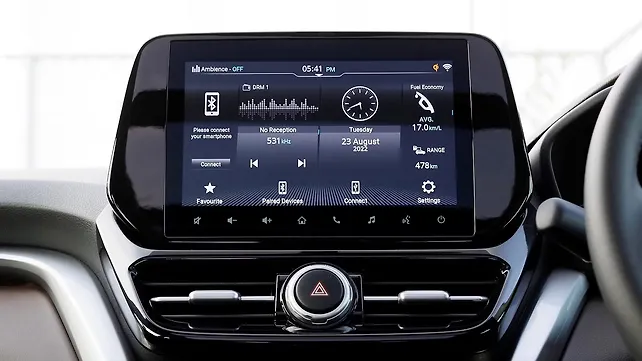 Toyota Urban Cruiser Hyryder Infotainment System