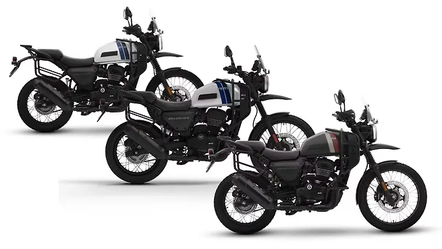 Yezdi Adventure Right Side View Yezdi Adventure Right Side View