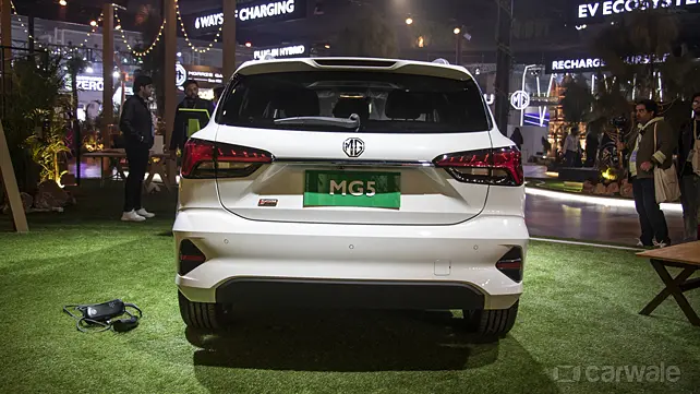 MG 5 Estate Rear View MG 5 Estate Rear View