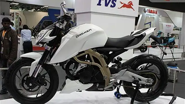 TVS Apache RTR 310 Left Side View TVS Apache RTR 310 Left Side View