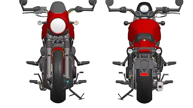 Moto Morini Front View Moto Morini Front View