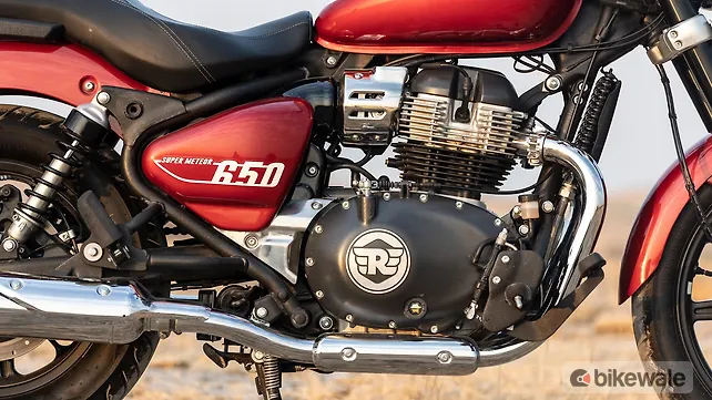Royal Enfield Super Meteor 650 Engine From Left Royal Enfield Super Meteor 650 Engine From Left