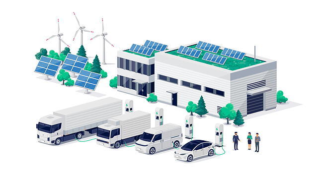 Renewable Energy-powered EV ecosystem