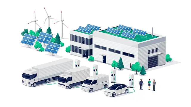 Renewable Energy-powered EV ecosystem