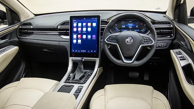 MG Hector Dashboard