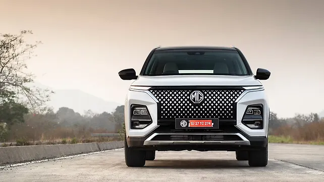 MG Hector Front View MG Hector Front View