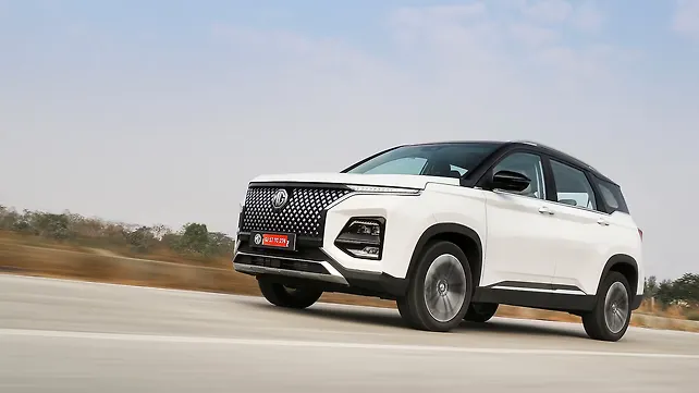 MG Hector Left Front Three Quarter MG Hector Left Front Three Quarter