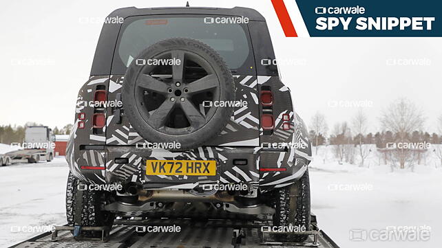 Land Rover Defender SVX in the works; spotted testing - CarWale