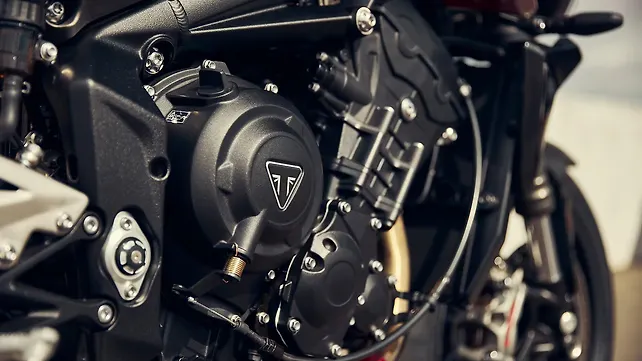Triumph Street Triple RS Engine From Right Triumph Street Triple RS Engine From Right