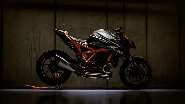 KTM Right Side View KTM Right Side View