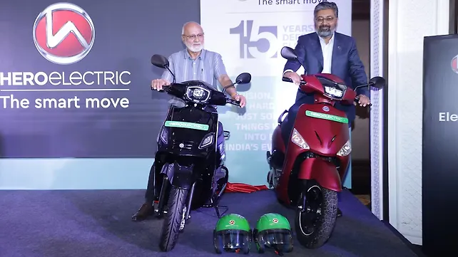 new hero battery scooty