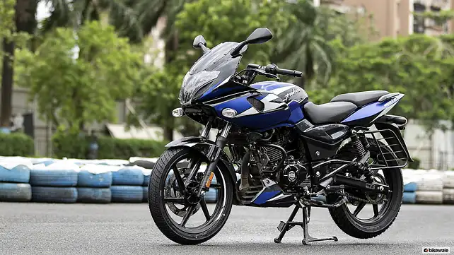 Bajaj Pulsar 220 F Left Front Three Quarter Bajaj Pulsar 220 F Left Front Three Quarter