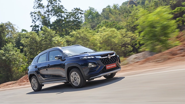 Maruti Suzuki Fronx Right Front Three Quarter