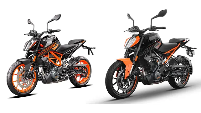 2023 KTM 250 Duke OBD2 available in two colours in India BikeWale