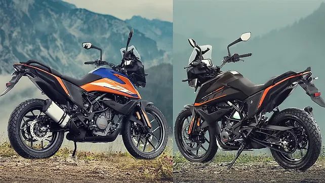 KTM 390 Adventure X Right Rear Three Quarter KTM 390 Adventure X Right Rear Three Quarter