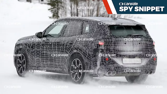 2024 BMW X3 M40i spied on a winter test - CarWale