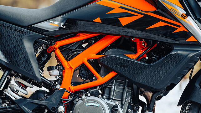 KTM 390 Adventure Engine From Right