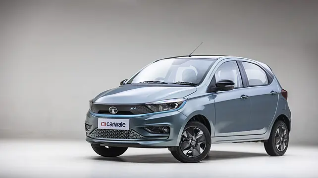 Tata Tigor EV Left Front Three Quarter Tata Tigor EV Left Front Three Quarter