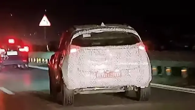 Tata Nexon EV Prime Rear View Tata Nexon EV Prime Rear View