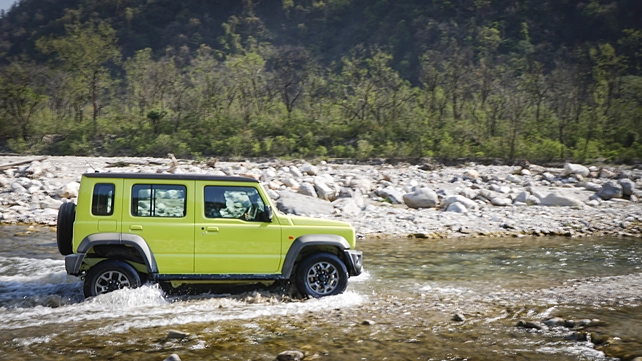 Maruti Suzuki Jimny Right Side View Maruti Suzuki Jimny Right Side View