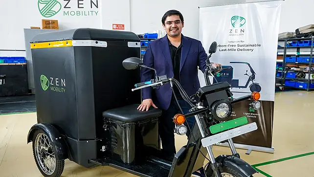 Namit Jain with Zen Micropod