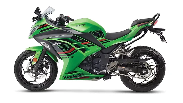 Kawasaki Ninja 300 Left Side View