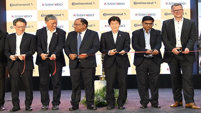 Continental and Nisshinbo officials