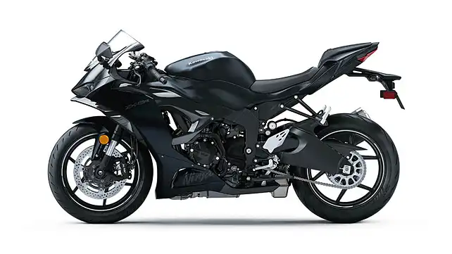 Kawasaki Ninja ZX-6R Left Side View Kawasaki Ninja ZX-6R Left Side View