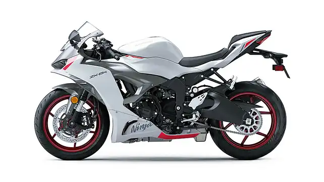 Kawasaki Ninja ZX-6R Left Side View Kawasaki Ninja ZX-6R Left Side View