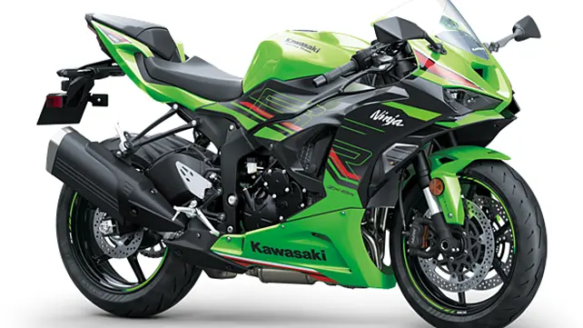 Kawasaki Ninja ZX-6R Right Front Three Quarter