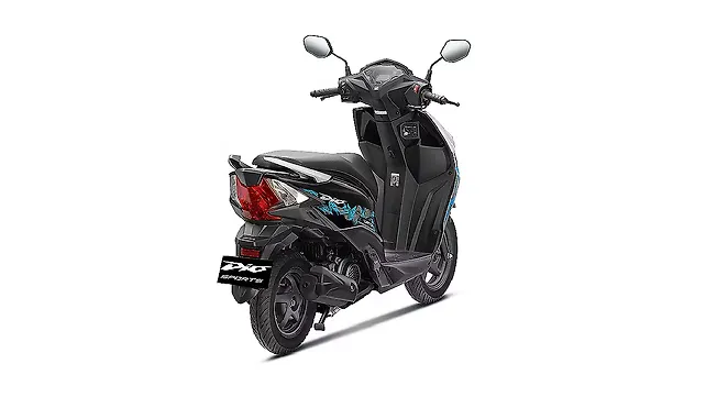 Honda Dio Right Rear Three Quarter Honda Dio Right Rear Three Quarter