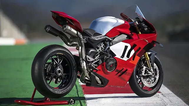 Ducati Panigale V4 R Right Rear Three Quarter Ducati Panigale V4 R Right Rear Three Quarter