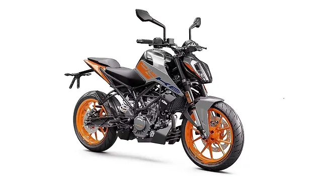 KTM 200 Duke Right Side View KTM 200 Duke Right Side View