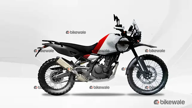 Royal Enfield Himalayan 450 Right Side View Royal Enfield Himalayan 450 Right Side View