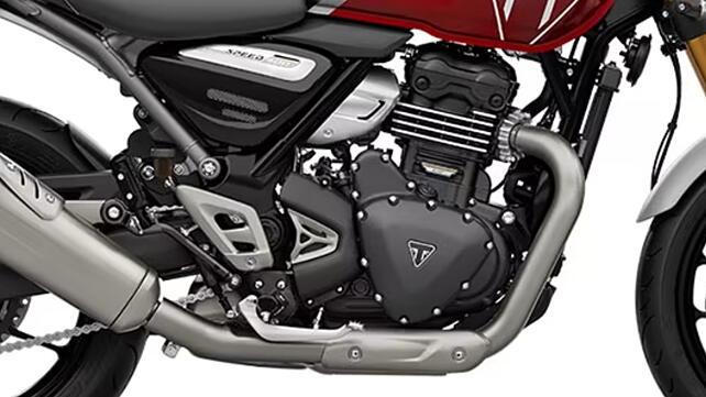 Triumph Speed 400 Engine From Right