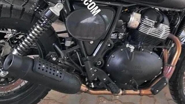 Royal Enfield Sherpa 650 Engine From Right