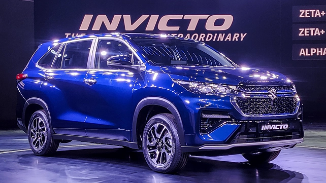 Maruti Suzuki Invicto Right Front Three Quarter Maruti Suzuki Invicto Right Front Three Quarter