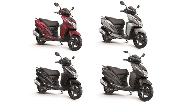 New Honda Dio 125 Launched In Seven Colours In India - Bikewale