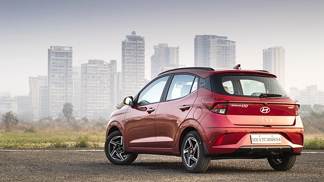 Hyundai Grand i10 Nios Left Rear Three Quarter Hyundai Grand i10 Nios Left Rear Three Quarter