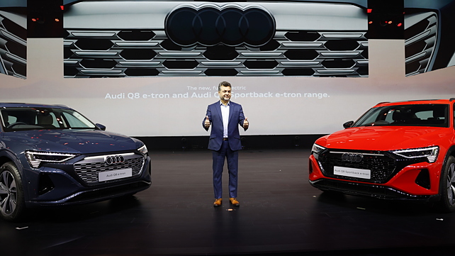 Audi Q8 e-tron Front View