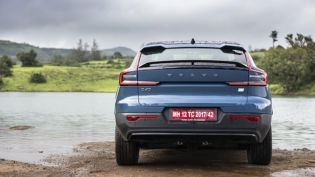 Volvo C40 Recharge Rear View