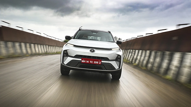 Tata Nexon EV Facelift Front View Tata Nexon EV Facelift Front View