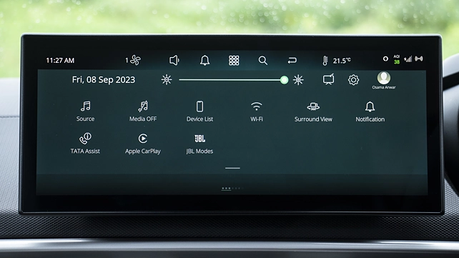 Tata Nexon EV Facelift Infotainment System Tata Nexon EV Facelift Infotainment System