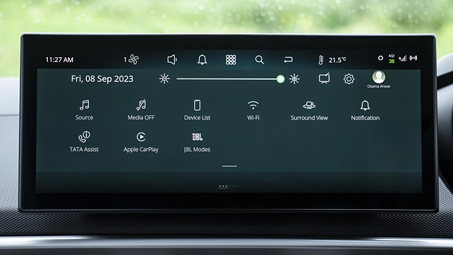 Tata Nexon EV Facelift Infotainment System