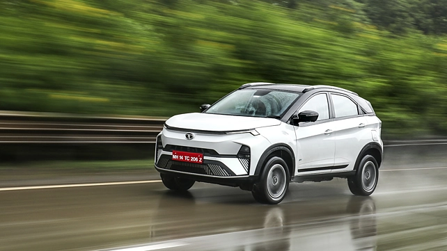 Tata Nexon EV Facelift Right Front Three Quarter Tata Nexon EV Facelift Right Front Three Quarter
